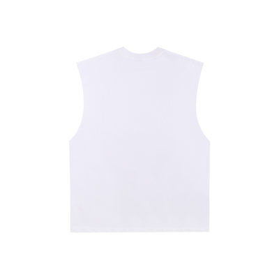 Appointed Abide Tank White — flat lay back