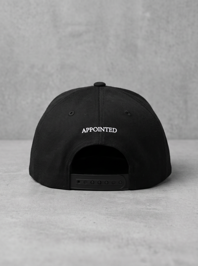 ABIDE SNAPBACK — BLACK