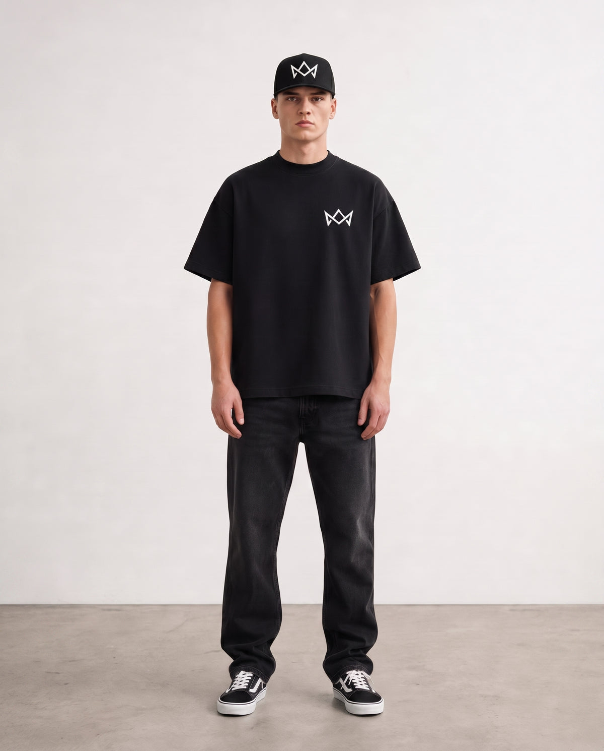 ABIDE SNAPBACK — BLACK