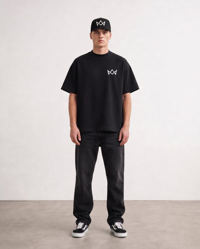 ABIDE SNAPBACK — BLACK