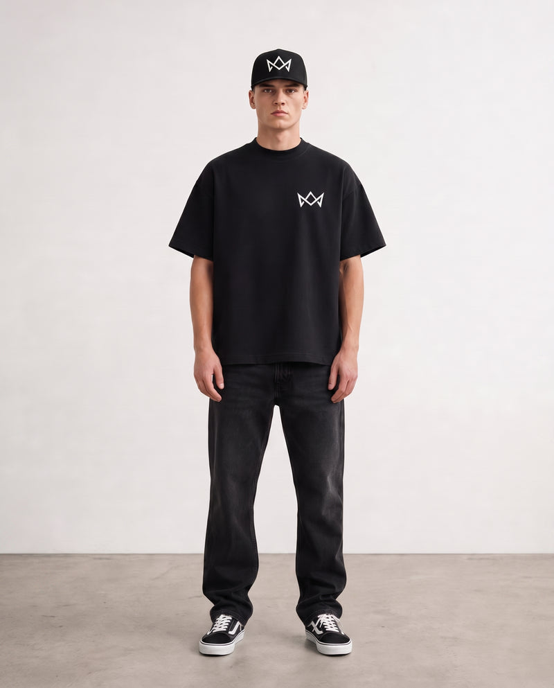 ABIDE SNAPBACK — BLACK