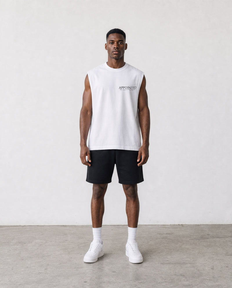 Abide Tank — White